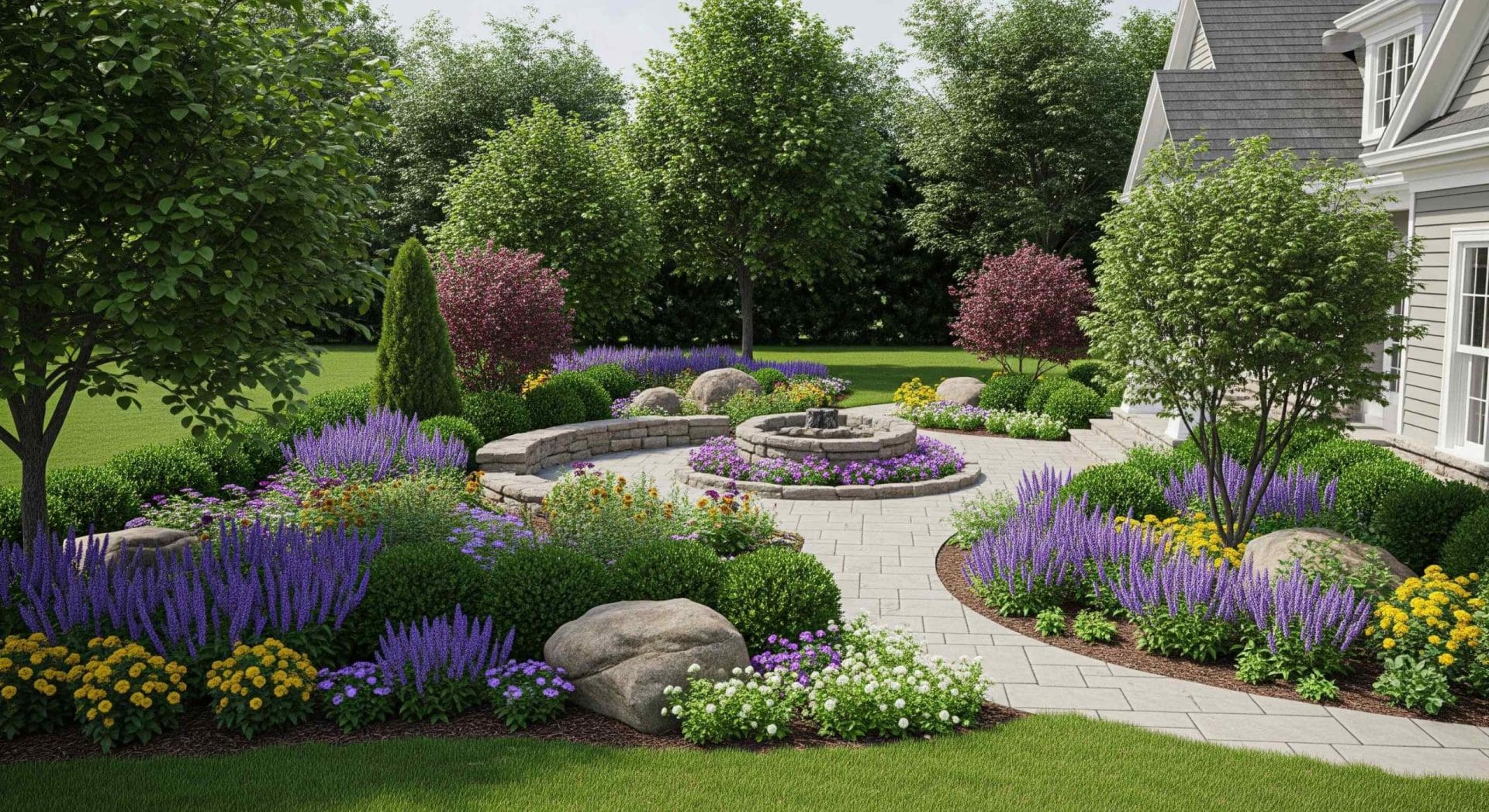 Artificial Turf in a Play zones in a residential property in Ohio