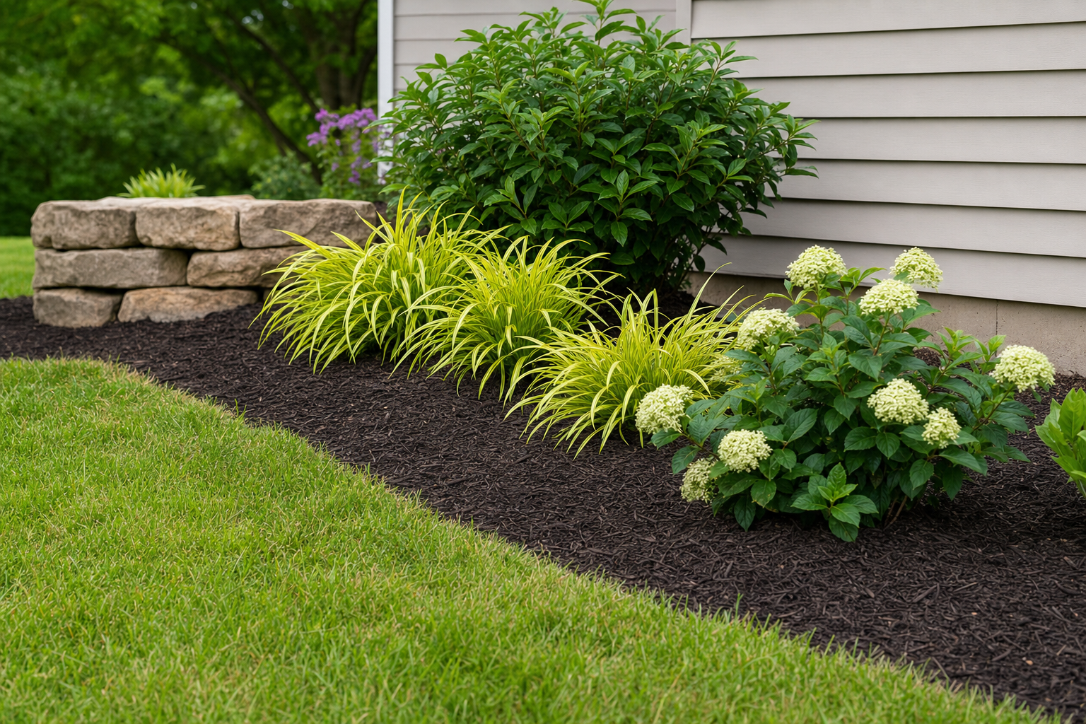 Mulching Services Wauseon Oh project photo